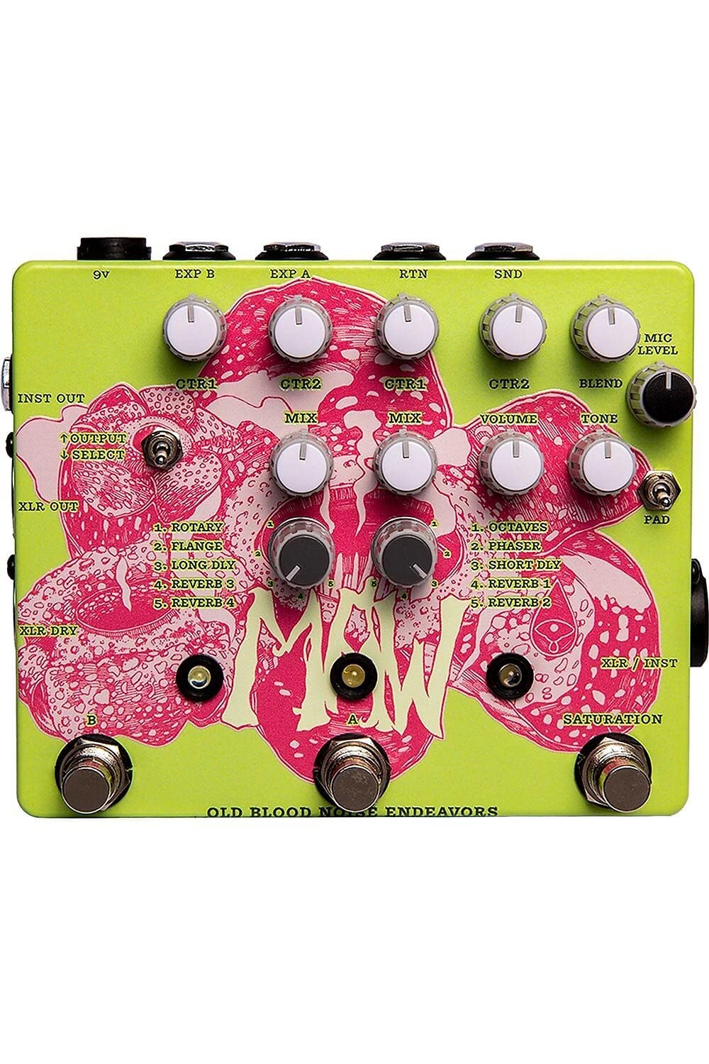 Amazon.com: Old Blood Noise Endeavors MAW XLR Pedal : Musical